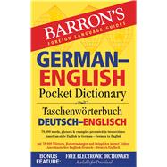 German-English Pocket Dictionary 70,000 words, phrases & examples
