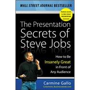 The Presentation Secrets of Steve Jobs: How to Be Insanely Great in Front of Any Audience