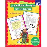 24 Nonfiction Passages for Test Practice : Grades 2-3