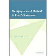 Metaphysics and Method in Plato's  Statesman