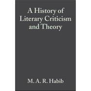 A History of Literary Criticism From Plato to the Present
