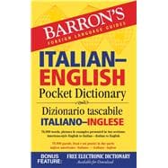 Italian-English Pocket Dictionary 70,000 words, phrases & examples