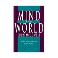 Mind and World,9780674576100