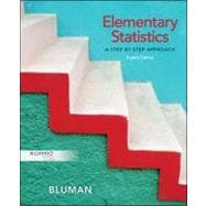 Elementary Statistics: A Step By Step Approach, 8th Edition
