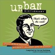 Urban Dictionary; 2011 Day-to-Day Calendar