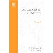 ADVANCES IN GENETICS VOLUME 10