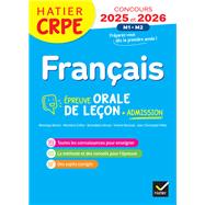 Français - CRPE 2025 - Epreuve orale d'admission