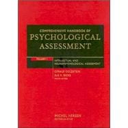 Comprehensive Handbook of Psychological Assessment, Volume 1 Intellectual and Neuropsychological Assessment