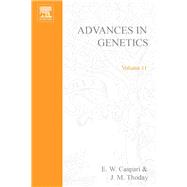 ADVANCES IN GENETICS VOLUME 11