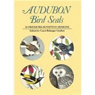 Audubon Bird Seals 24 Pressure-Sensitive Designs