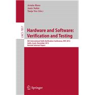 Hardware and Software: Verification and Testing