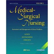 Medical-Surgical Nursing; Assessment and Management of Clinical Problems, 2-Volume Set,9780323016117