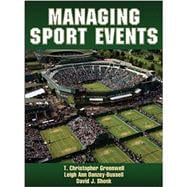 Managing Sport Events,9780736096119