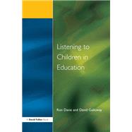 Listening to Children in Education