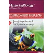 MasteringBiology with Pearson eText -- Standalone Access Card -- for Campbell Biology Concepts & Connections