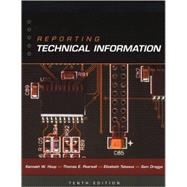 Reporting Technical Information