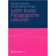 Judith Butler: Padagogische Lekturen
