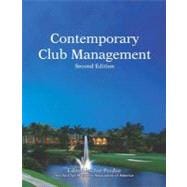 Contemporary Club Management with Answer Sheet (EI)