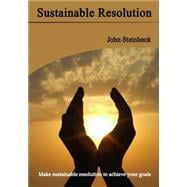 Sustainable Resolution