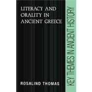 Literacy and Orality in Ancient Greece