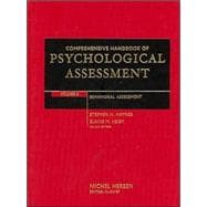 Comprehensive Handbook of Psychological Assessment, Volume 3 Behavioral Assessment