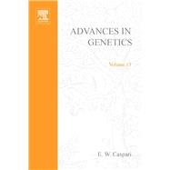 ADVANCES IN GENETICS VOLUME 13