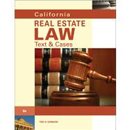California Real Estate Law : Text and Cases