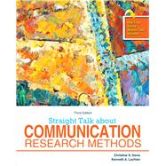 STRAIGHT TALK ABOUT COMMUNICATION RESEARCH METHODS