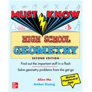 Must Know High School Geometry, Second Edition