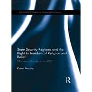 State Security Regimes and the Right to Freedom of Religion and Belief: Changes in Europe since 2001