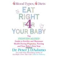 Eat Right for Your Baby : The Individulized Guide to Fertility and Maximum Heatlh During Pregnancy