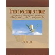 French Reading Technique: Learn How to Decipher and Pronounce Syllables Exactly Like French People Do !