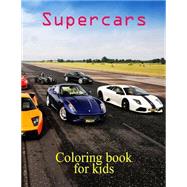 Kids Supercars Coloring Book