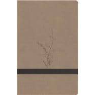 KJV Large Print Personal Size Reference Bible, Earthen SuedeSoft LeatherTouch