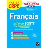 Français - CRPE 2025-2026 - Epreuve écrite d'admissibilité