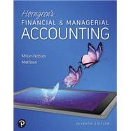 Horngren's Financial+Managerial Accounting (Print Offer Edition)