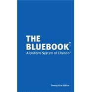 Bluebook, Uniform System of Citation, 21st Edition, HBLU21