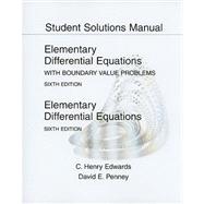 Student Solutions Manual for Elementary Differential Equations