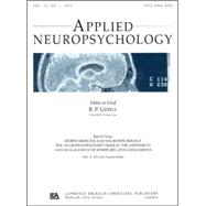 Sports Medicine and Neuropsychology: the Neuropsychologist's Role in the Assessment and Management of Sports-related Concussions:a Special Issue of applied Neuropsychology