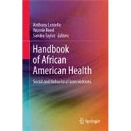 Handbook of African American Health