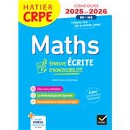 Mathématiques - CRPE 2025-2026 - Epreuve écrite d'admissibilité
