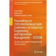 Proceedings on 25th International Joint Conference on Industrial Engineering and Operations Management- Ijcieom
