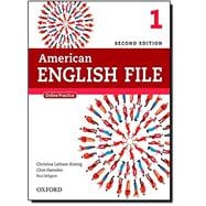 American English File Second Edition: Level 1 Student Book With Online Practice