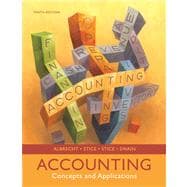 Accounting : Concepts and Applications