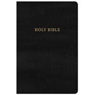 KJV Large Print Personal Size Reference Bible, Classic Black LeatherTouch Red Letter, Ribbon Marker, Smythe-Sewn, Two-Column Text, Concordance, Presentation Page, Full-Color Maps, Easy-to-Read Font Size