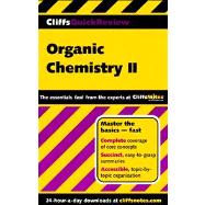 CliffsQuickReview Organic Chemistry II