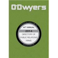 O'Dwyer's Directory Of Public Relations Firms, 2015