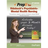 PrepU for Videbeck's Psychiatric-Mental Health Nursing
