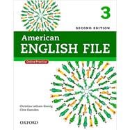 American English File Second Edition: Level 3 Student Book With Online Practice
