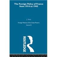 Foreign Pol France 1914-45  V7
